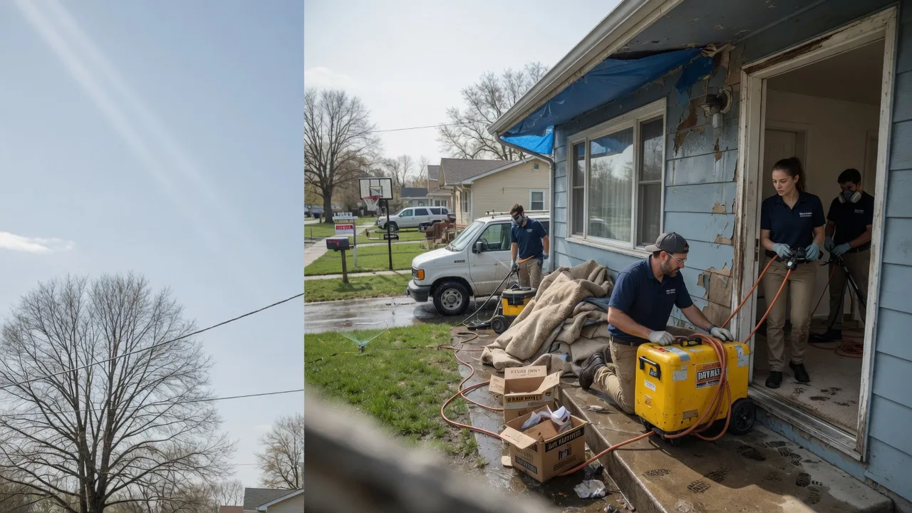 Basement Flood Cleanup in Sidney, MI near me